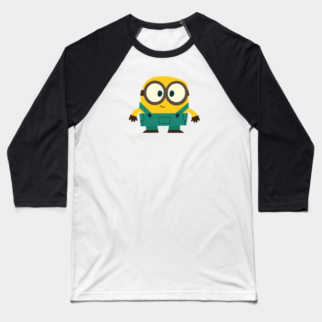 Minion Baseball T-Shirt by Fall Down Tree